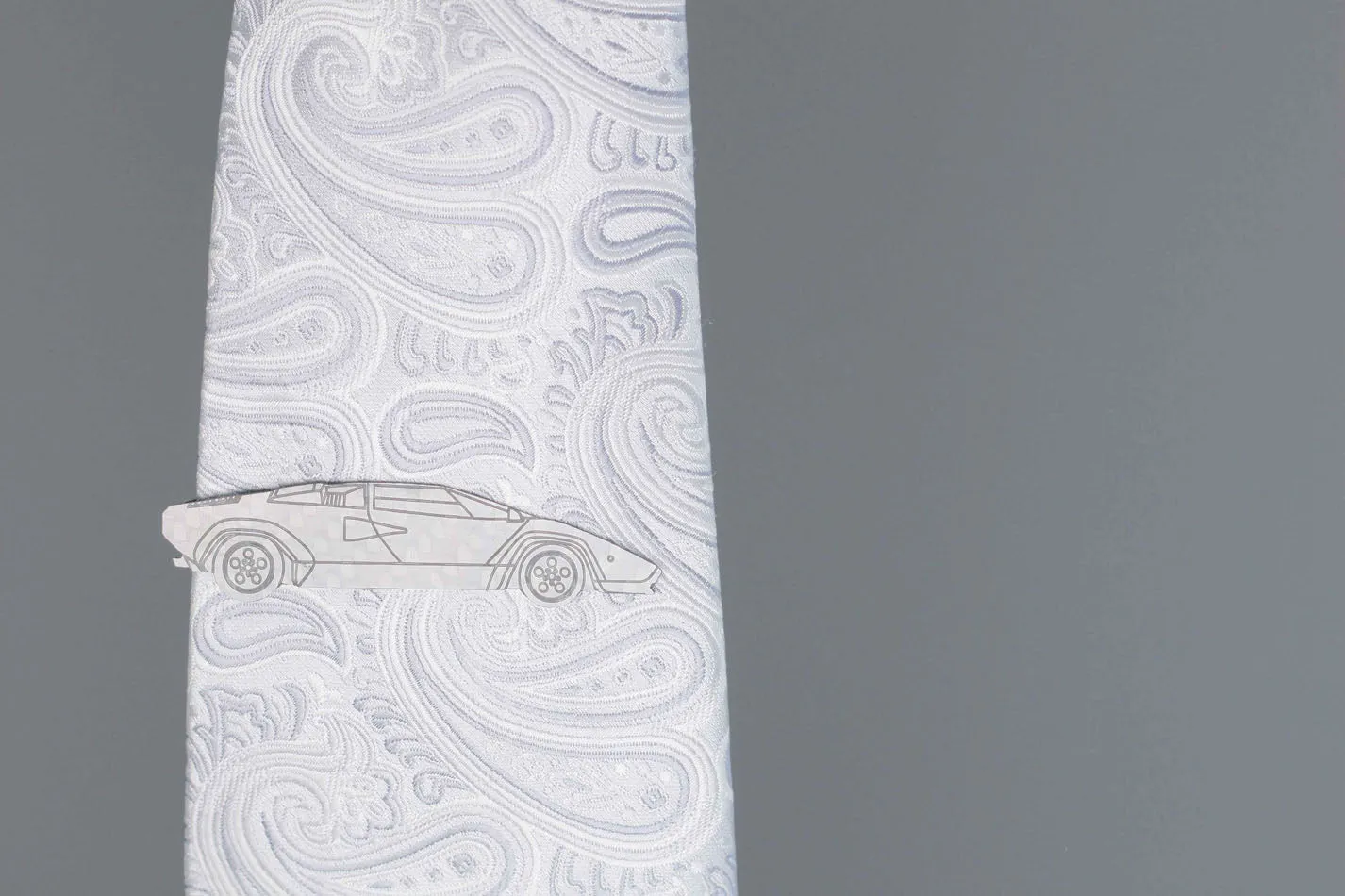Countach - Carbon fiber tie clip