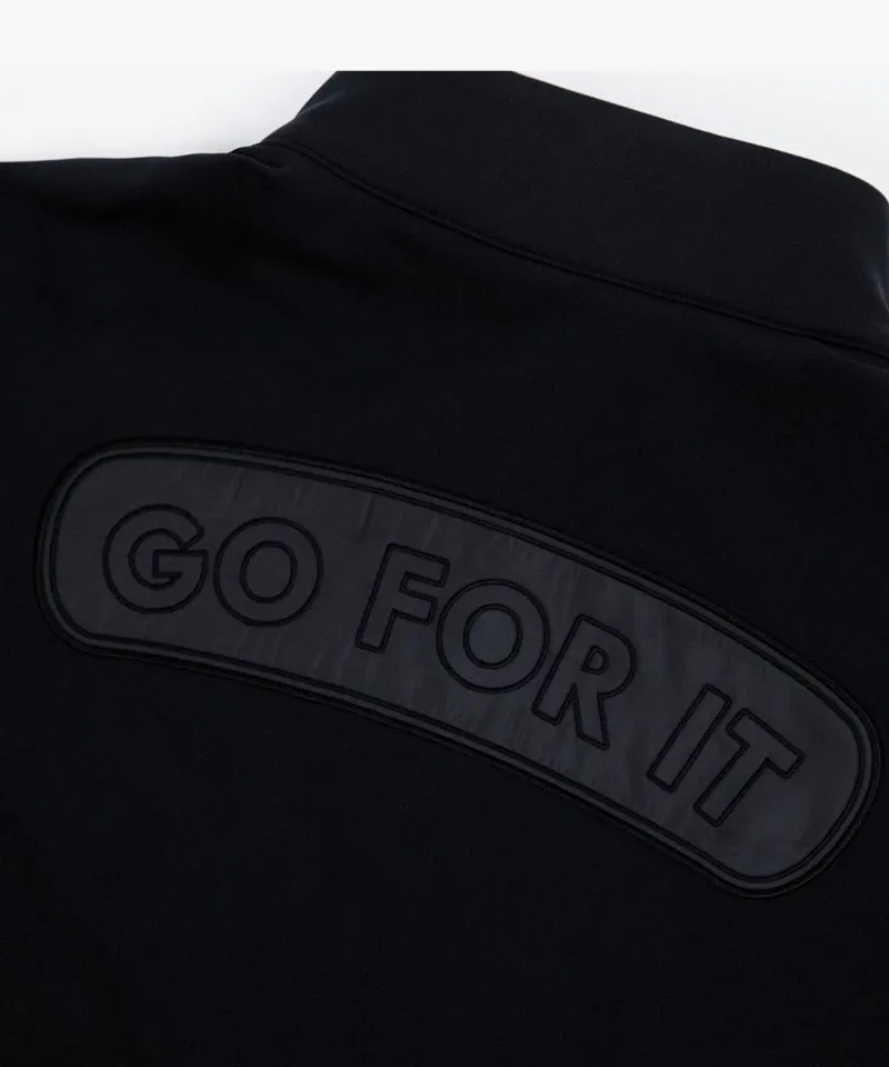 CREVE NINE: Swing Lettering T-Shirt - Black