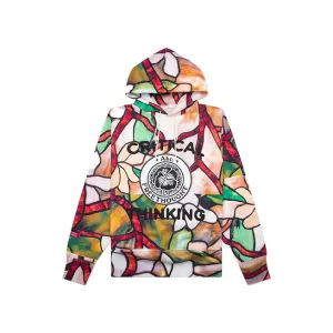Critical Thinking Hoodie - Stained Glass