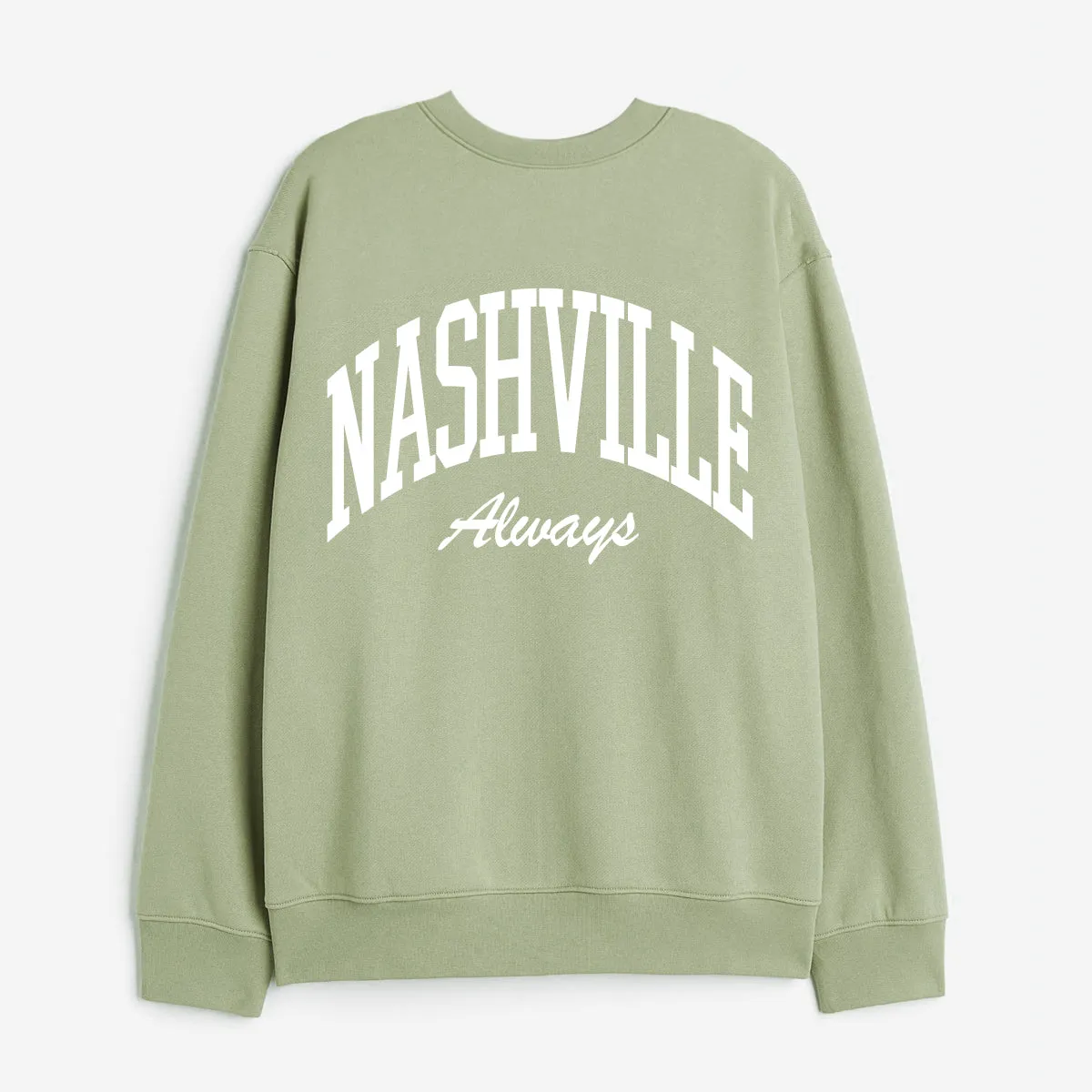Custom City/State "Always" with Area Code Sweatshirt