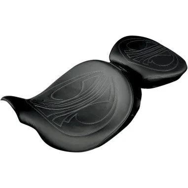Danny Gray 21-418DAIR Airhawk Bigseat Backrest Solo Seat - Drag Stitch with Charcoal Gray Thread