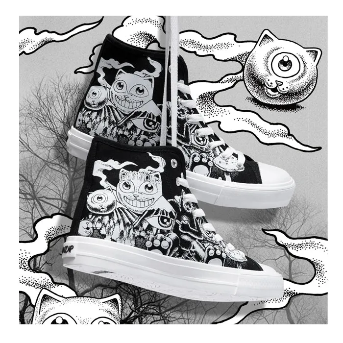 Dark Twisted Fantasy High Top Shoes Ripndip