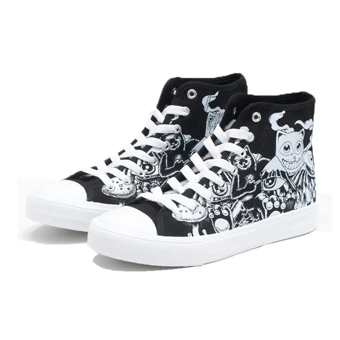 Dark Twisted Fantasy High Top Shoes Ripndip