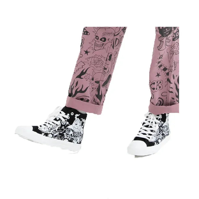 Dark Twisted Fantasy High Top Shoes Ripndip