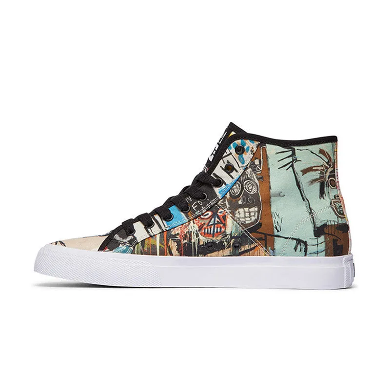 DC Mens Basquiat Manual High-Top Shoes