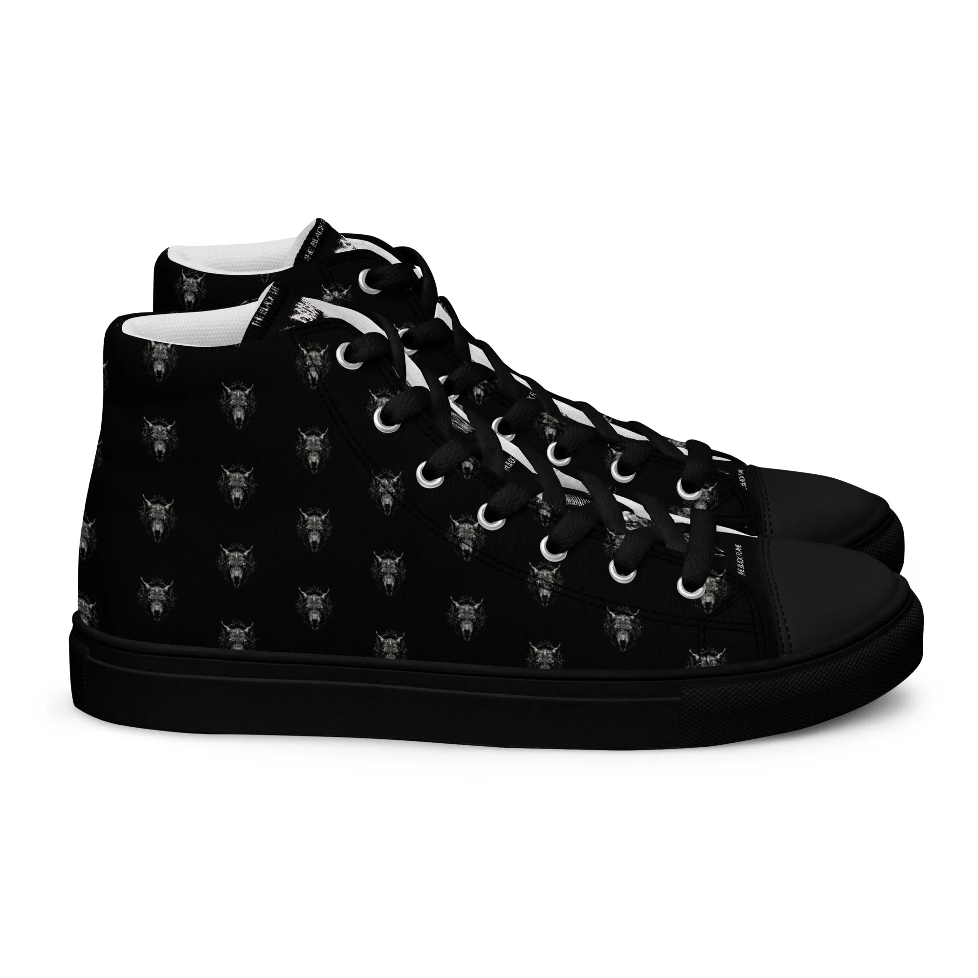Dead Deceased Men’s high top canvas shoes - Free Delivery! Rock / Metal / Alternative / Gothic shoes - Alternative Apparel Only from Phase B Records.