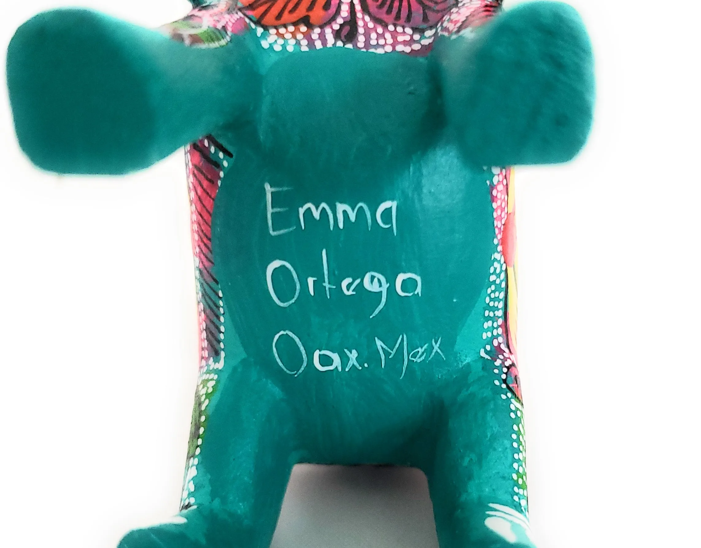 Dog Alebrije  Wood Carving Oaxacan Folk Art