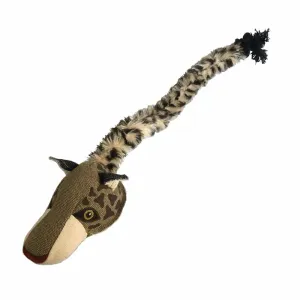 DOGLINE - Ball & Rope - 22" Safari Leopard