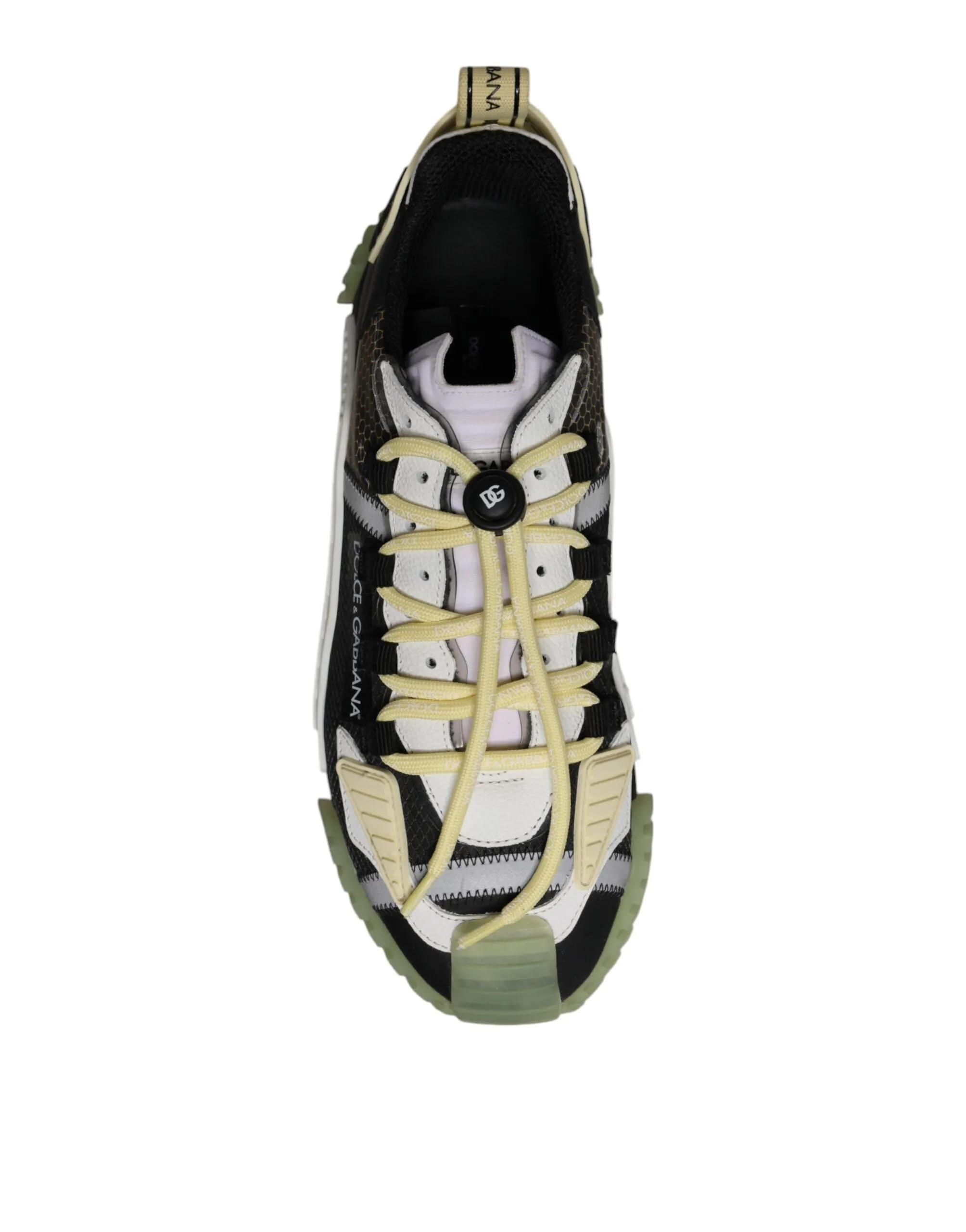 Dolce & Gabbana Multicolor Lace Up Low Top NS1 Sneakers Shoes