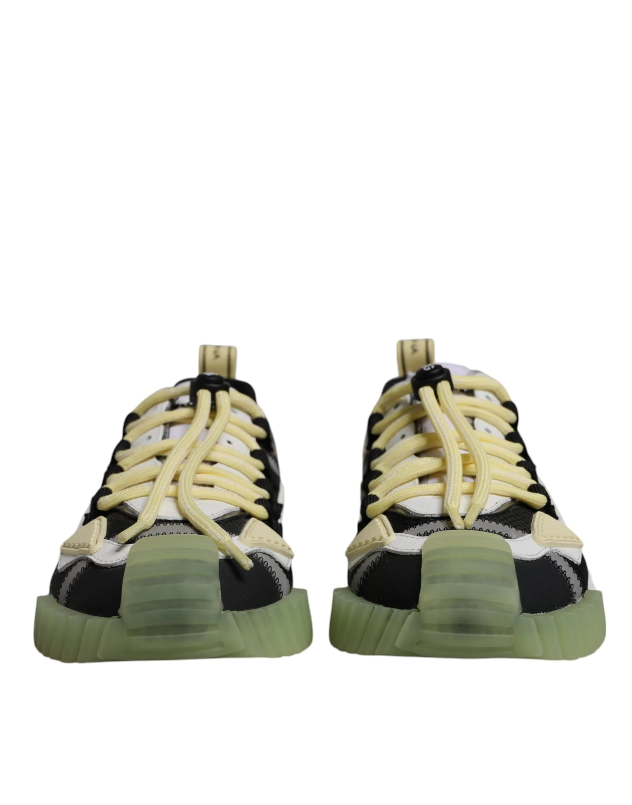 Dolce & Gabbana Multicolor Lace Up Low Top NS1 Sneakers Shoes