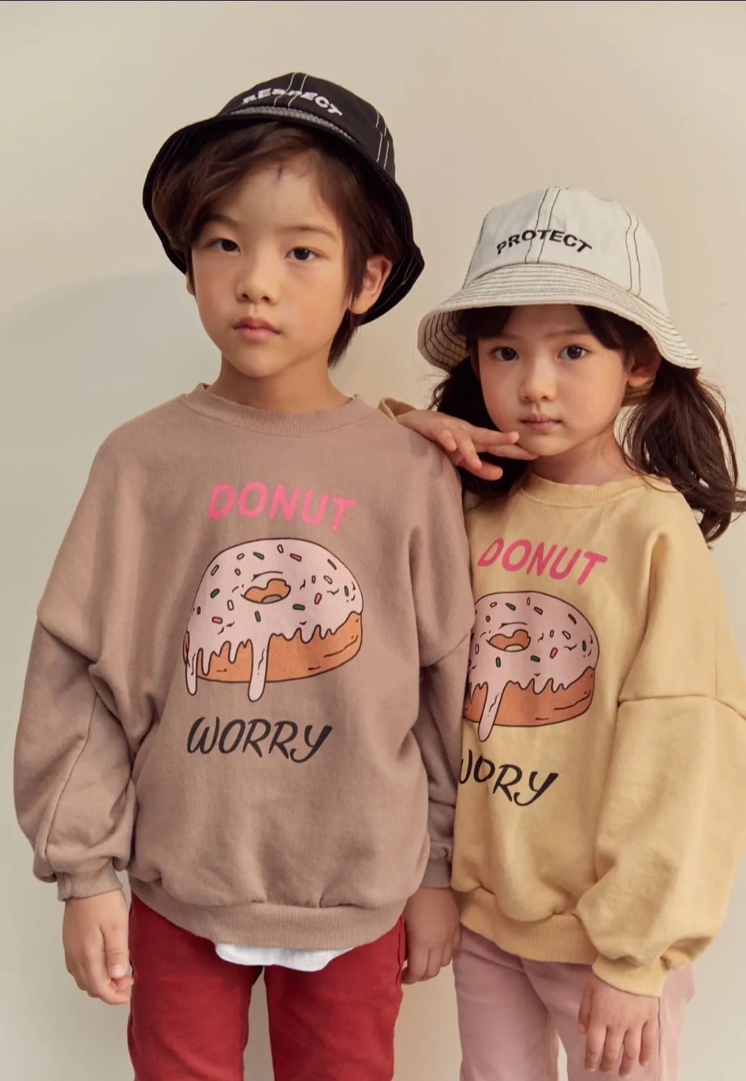 Donut Worry Kids Jumper | Fun & Colorful Design