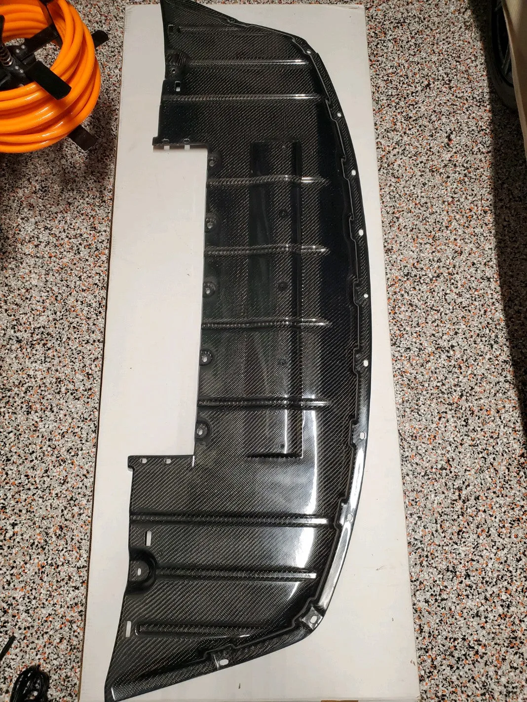 Downforce 02  NSXR Front Diffuser