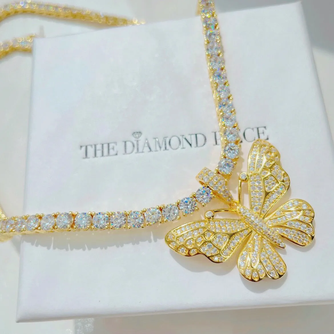Dreamy Butterfly Tennis Chain