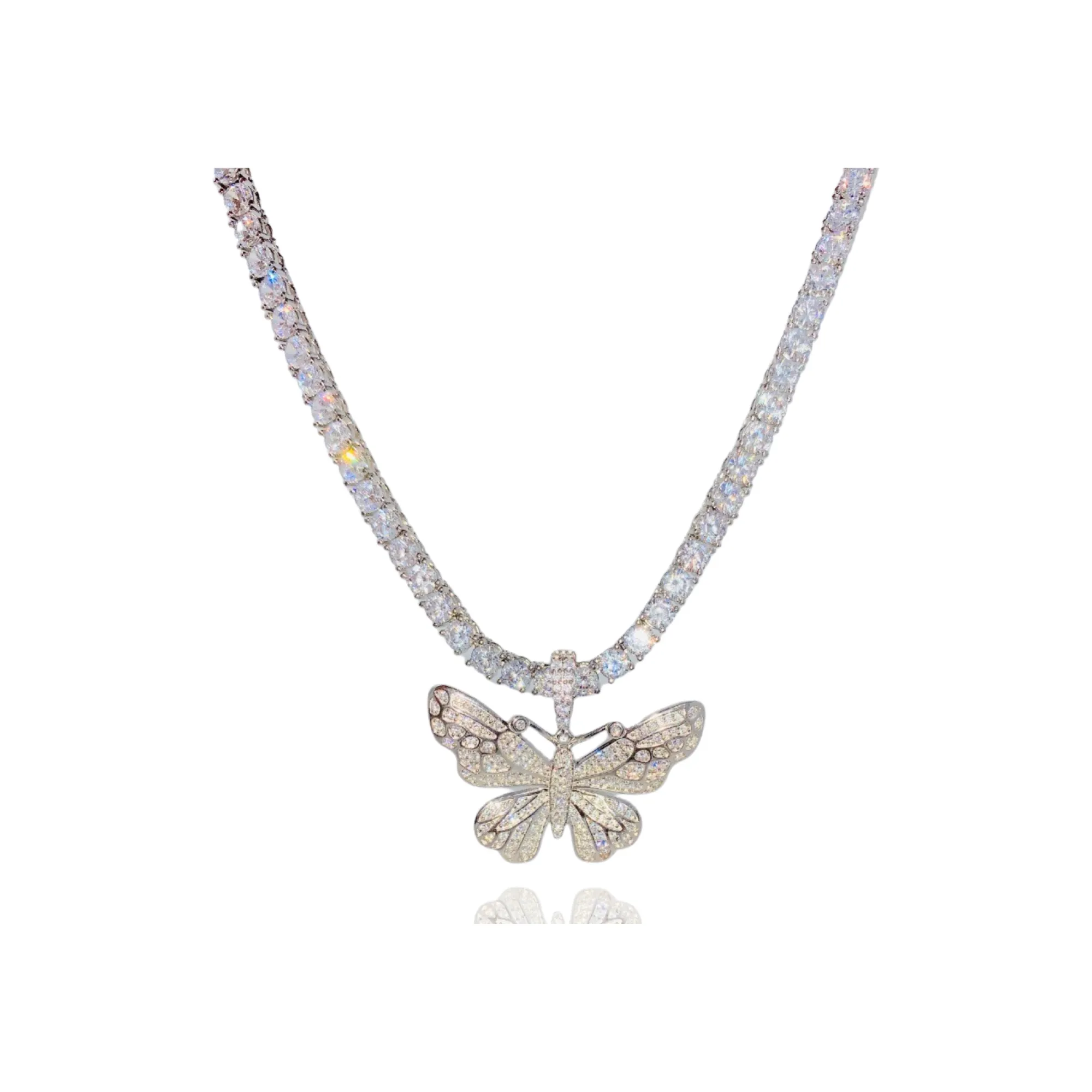 Dreamy Butterfly Tennis Chain