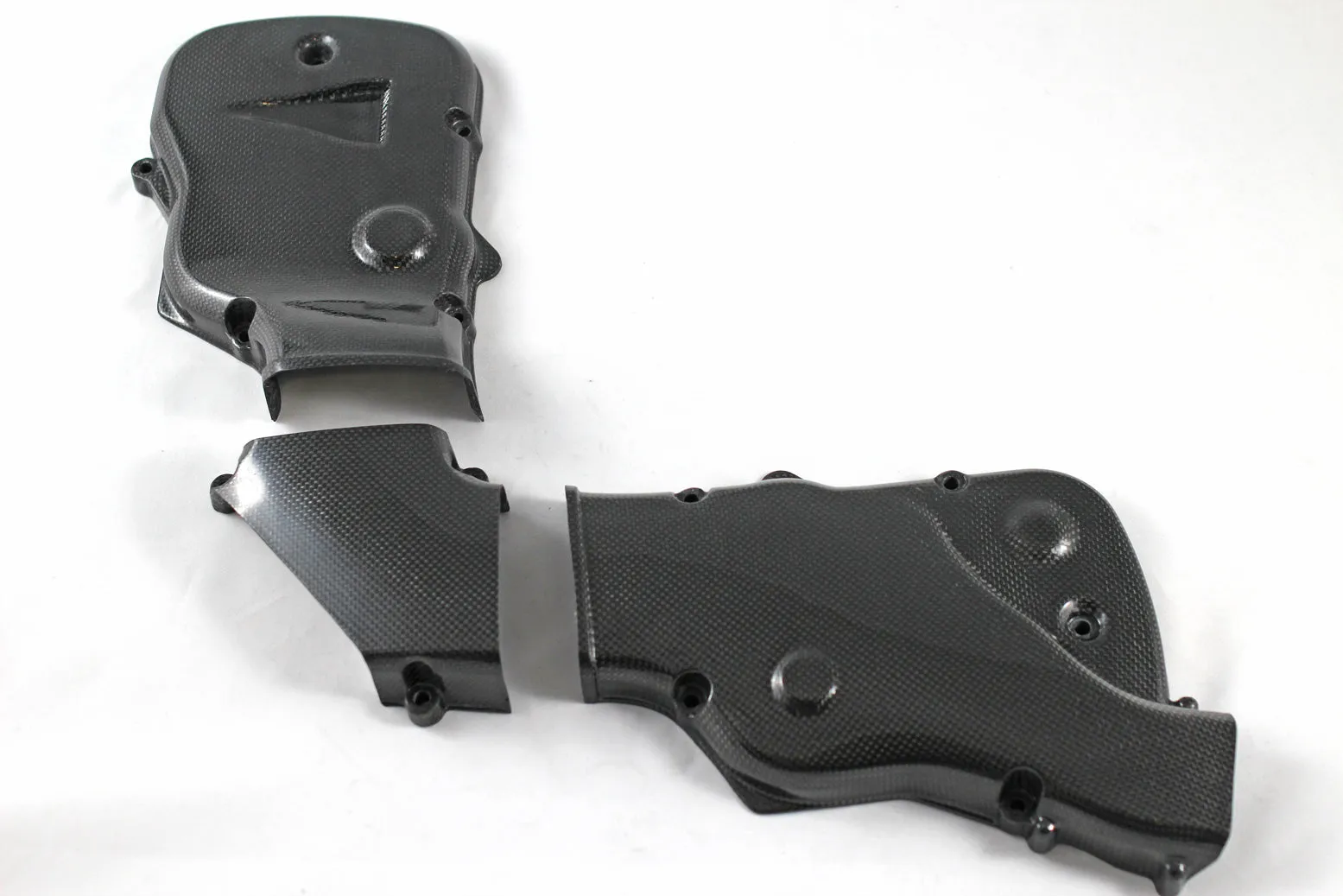 Ducati 749R | 999R 3 Piece Carbon Belt Covers