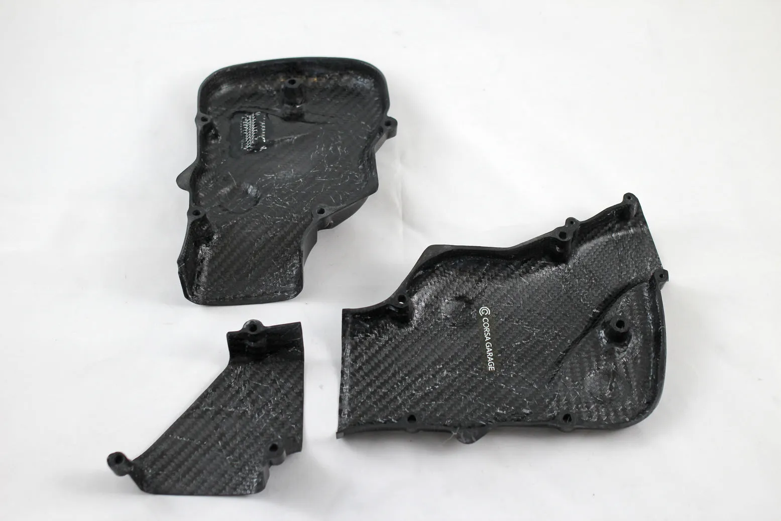 Ducati 749R | 999R 3 Piece Carbon Belt Covers