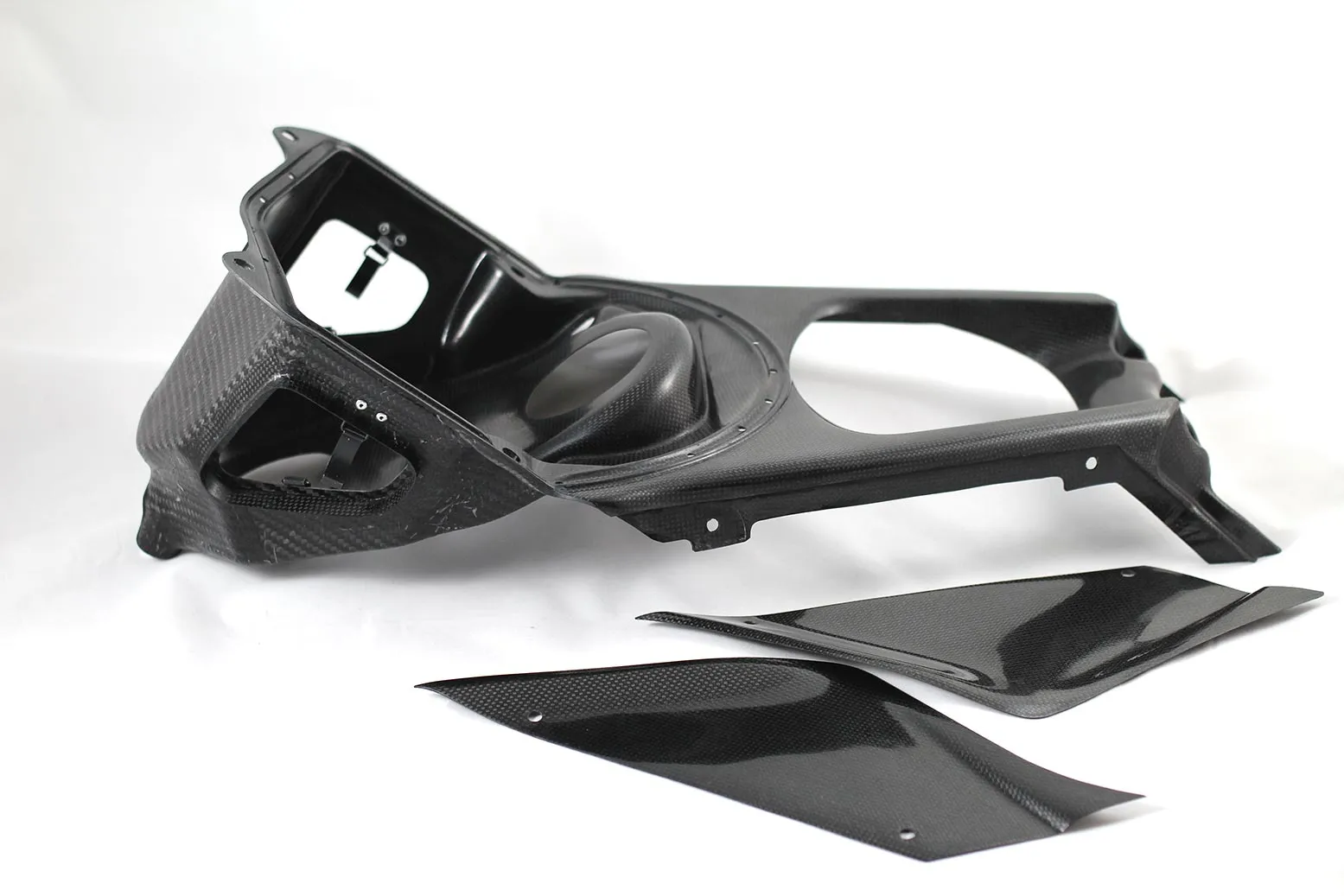 Ducati 998 Carbon Fiber Strada 3 piece Airbox