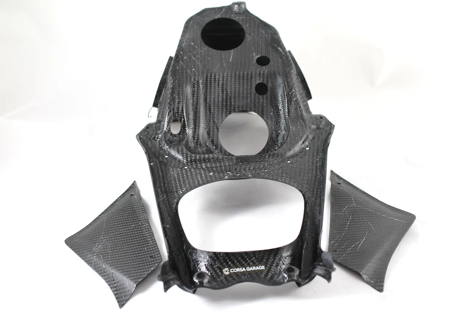 Ducati 998 Carbon Fiber Strada 3 piece Airbox