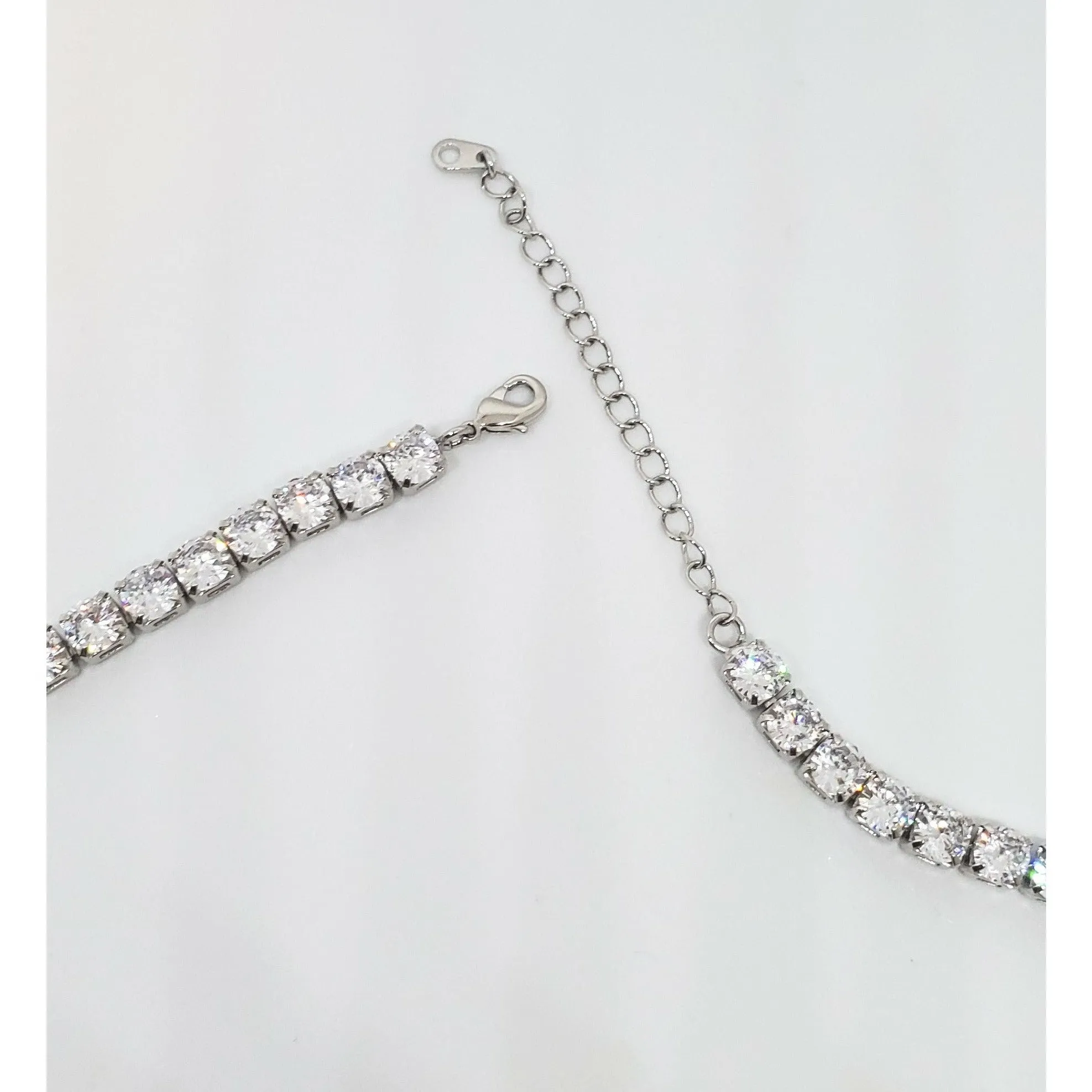 Ethereal Butterfly Tennis Necklace