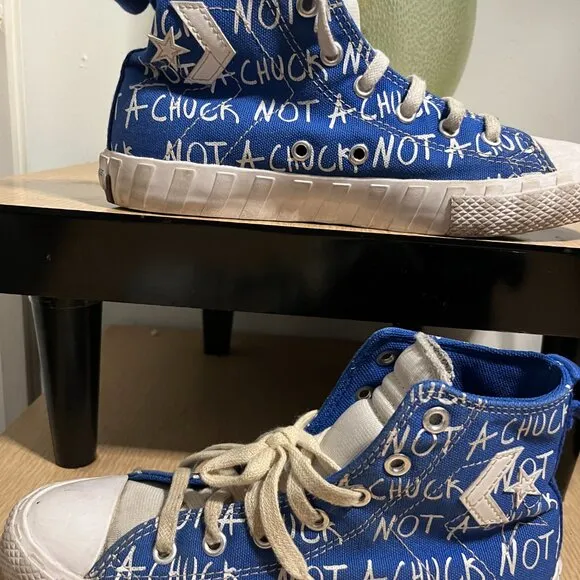 EUC CTAS Converse UNT1TL3D High PS 'Not A Chuck - Blue' - A06014F (3Y) KICKS