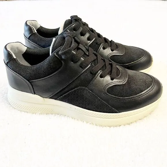 EVERLANE O by Everlane The Trainer Black Suede Unisex Sneaker Size W7 M5 NWOB