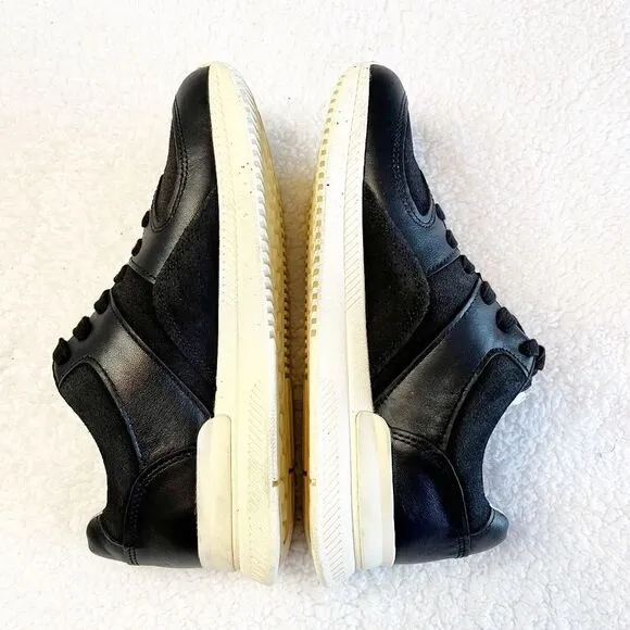 EVERLANE O by Everlane The Trainer Black Suede Unisex Sneaker Size W7 M5 NWOB