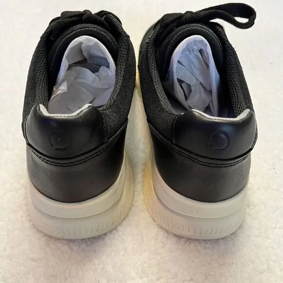 EVERLANE O by Everlane The Trainer Black Suede Unisex Sneaker Size W7 M5 NWOB