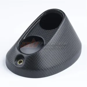 Exhaust Cap Muffler Pipe Cover Fairing Heatshield Trim Cowling For Ducati DesertX 2022 2023 Full Carbon Fiber 100%
