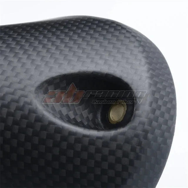 Exhaust Cap Muffler Pipe Cover Fairing Heatshield Trim Cowling For Ducati DesertX 2022 2023 Full Carbon Fiber 100%