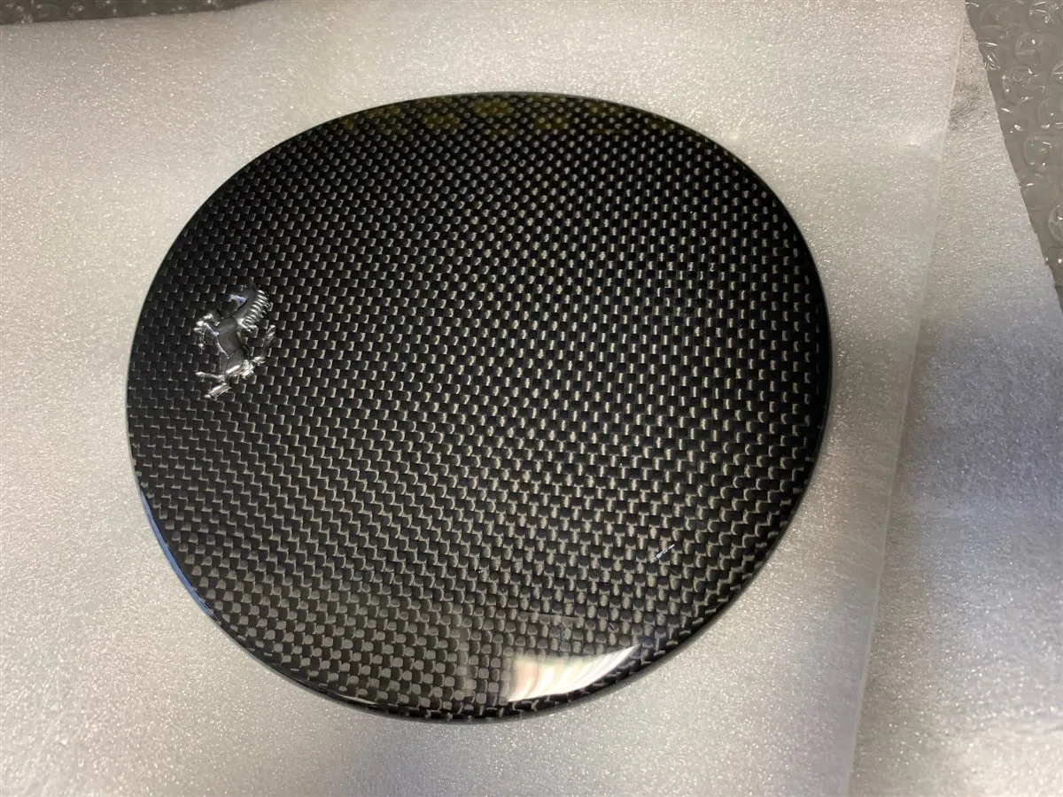 Ferrari 360 Genuine OEM Carbon Fiber Fuel Door Cap