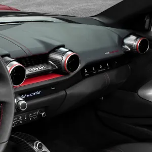 Ferrari 812 Superfast Carbon Fiber Dashboard Accents