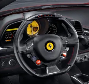 Ferrari Genuine Carbon fiber steering wheel