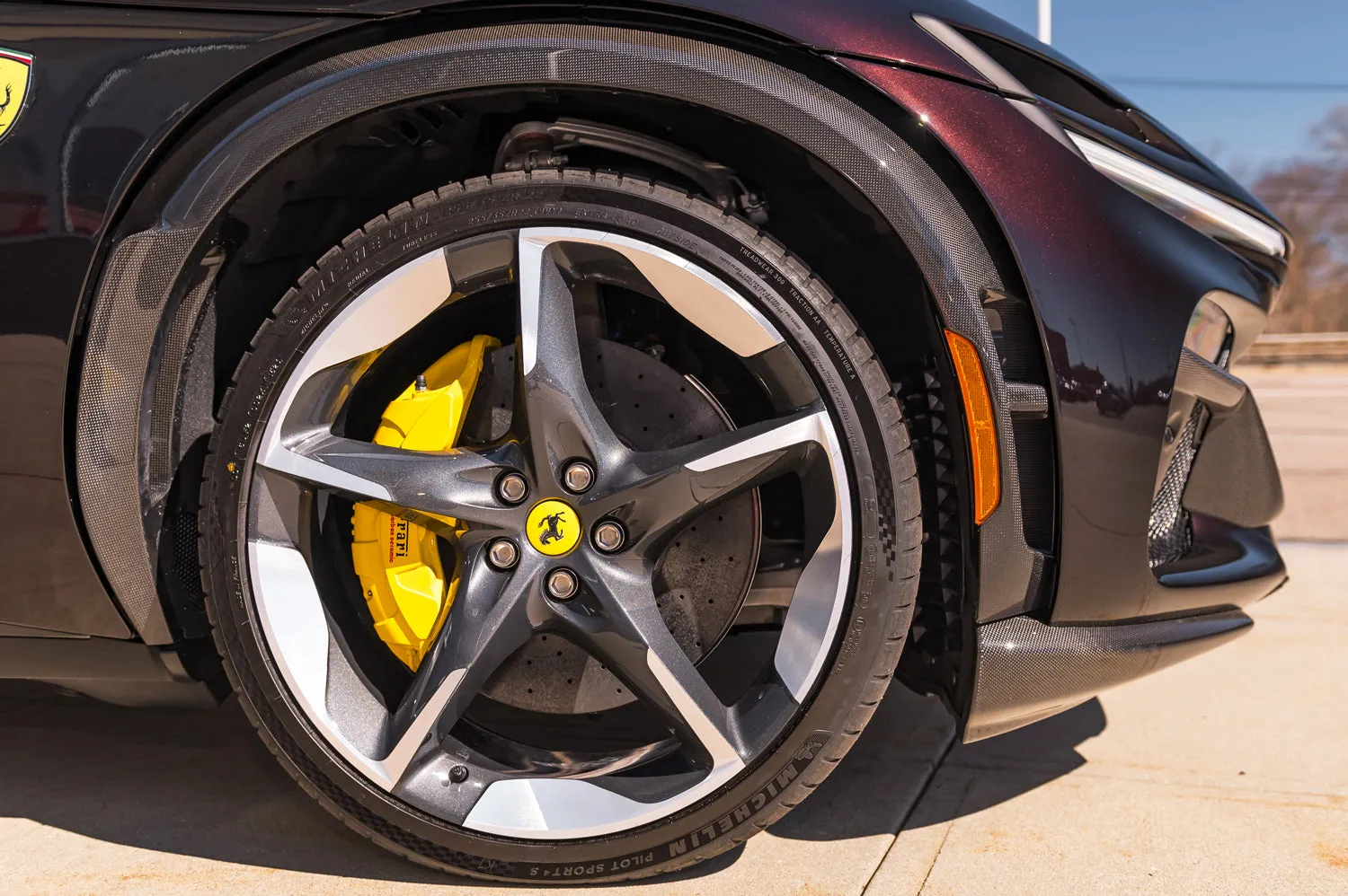 Ferrari Purosangue Exterior Carbon fiber wheel arches