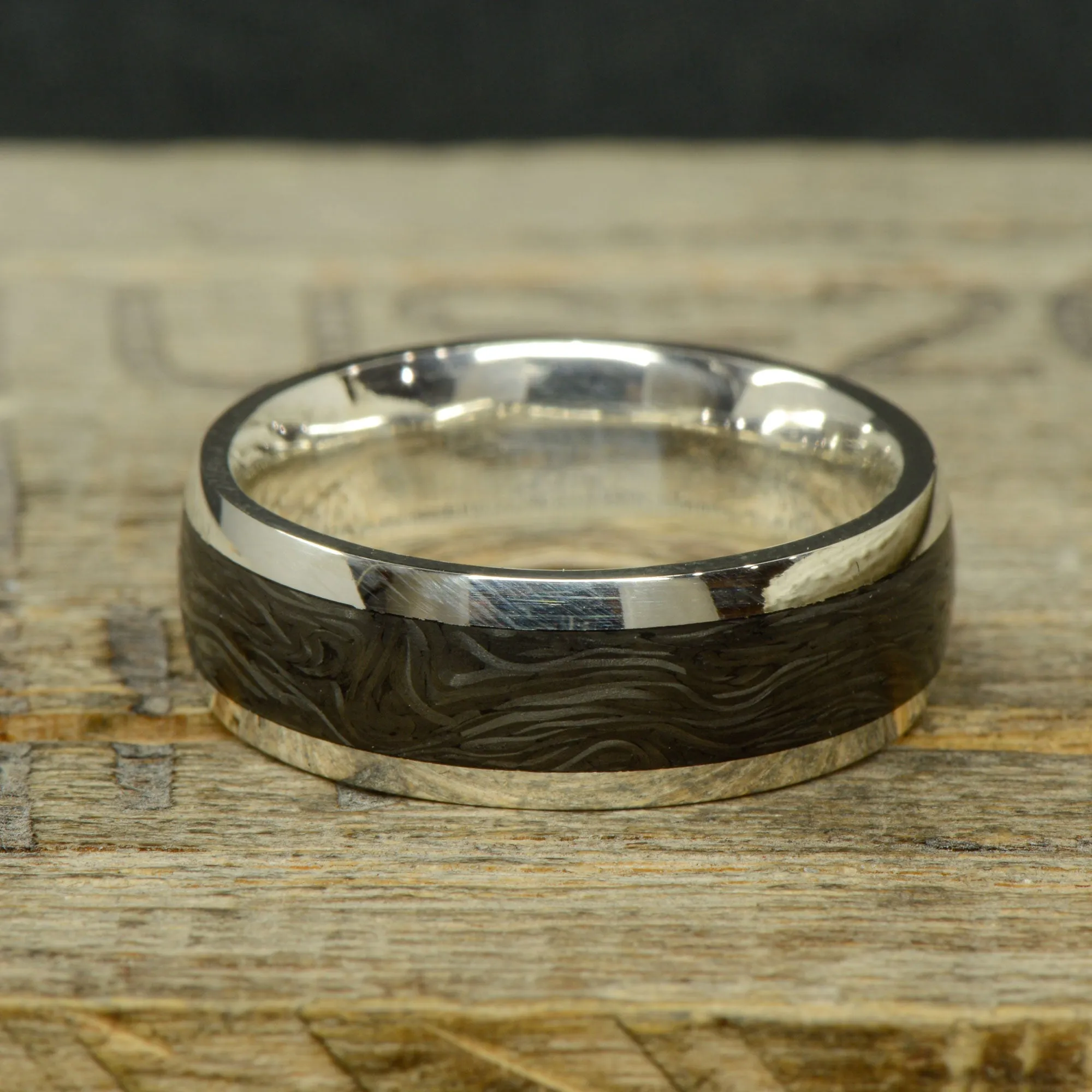 Forged Carbon Fiber in Metal Channel