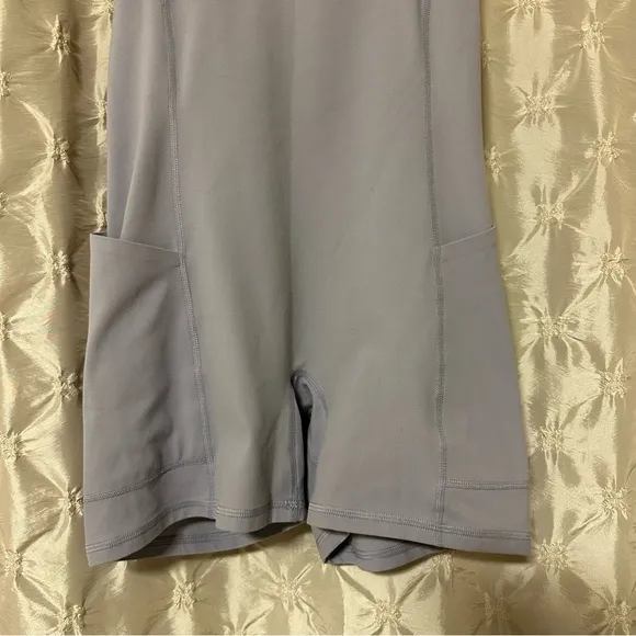 Free People Movement Platinum Run Better Runsie Athletic Romper Bodysuit shorts