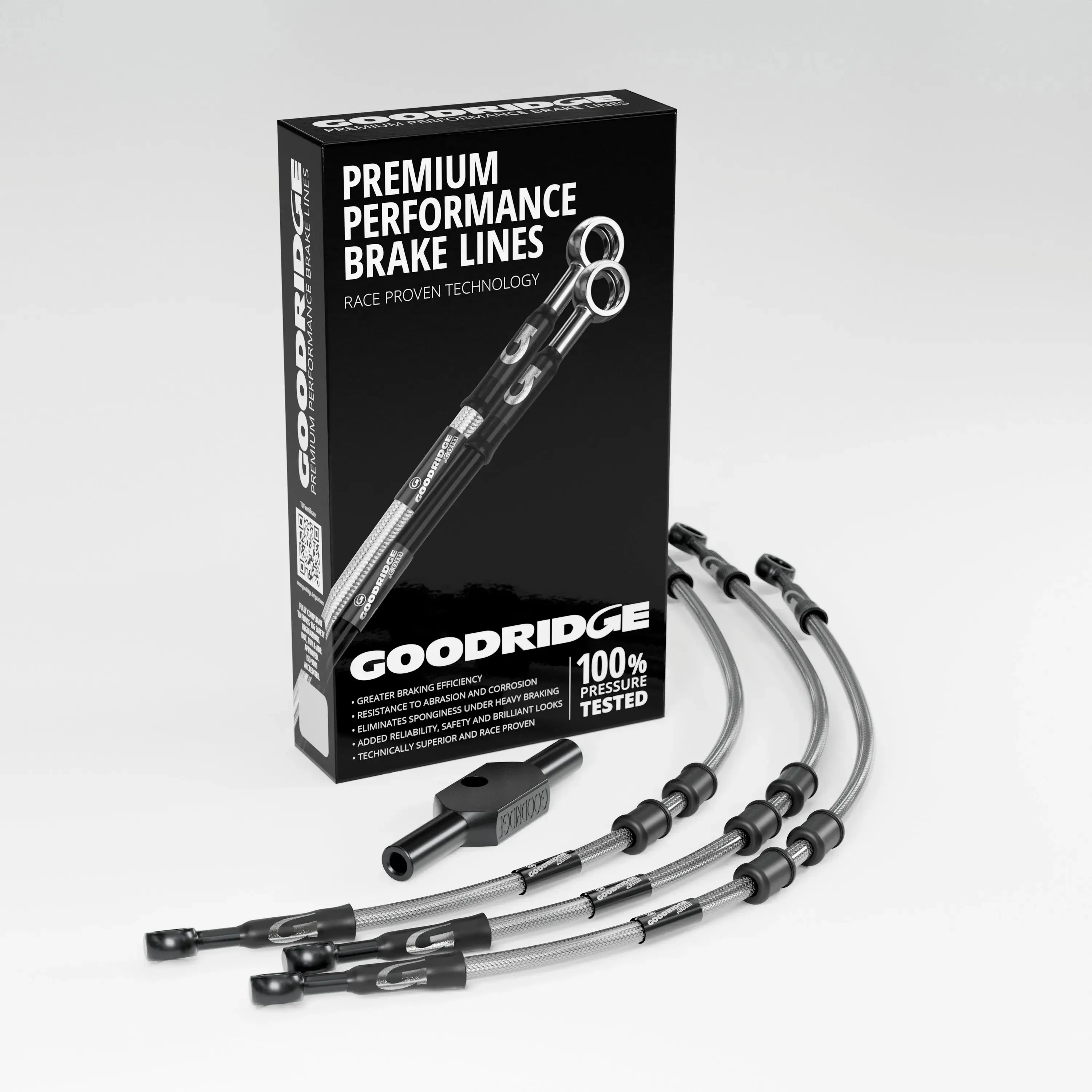FRONT BRAKE HOSE KIT FOR HARLEY DAVIDSON FLHX STREET GLIDE 06-07