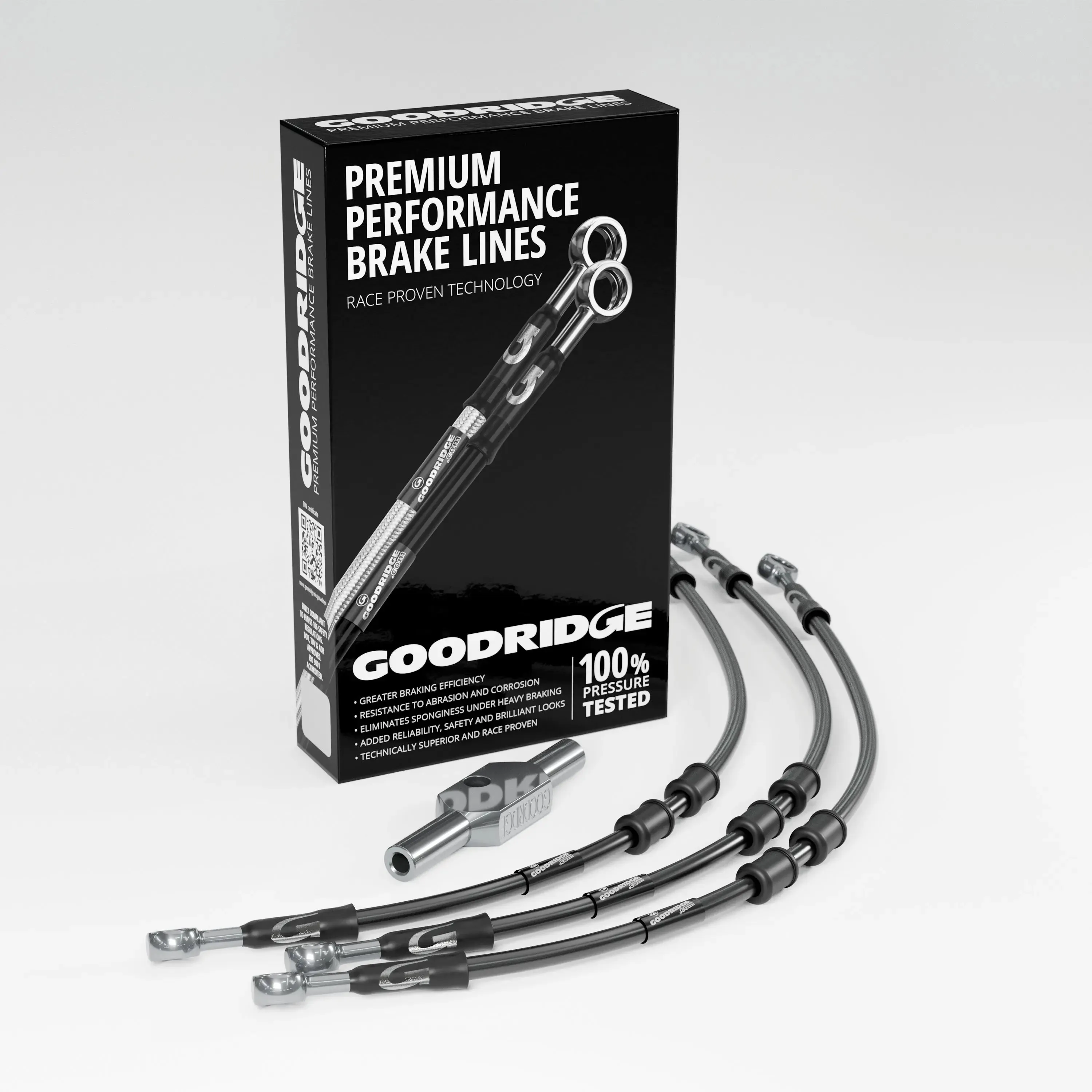FRONT BRAKE HOSE KIT FOR HARLEY DAVIDSON FLHX STREET GLIDE 06-07