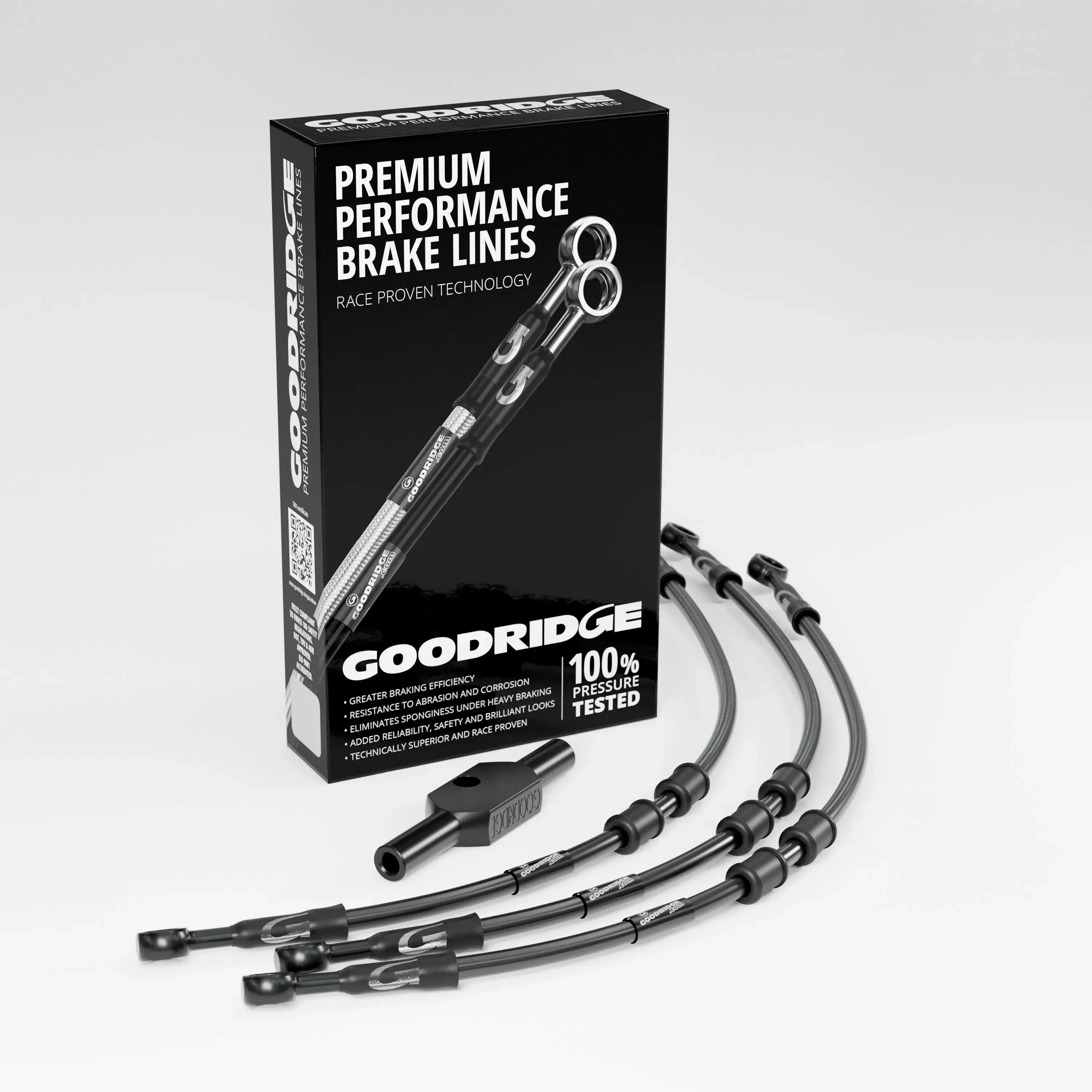 FRONT BRAKE HOSE KIT FOR HARLEY DAVIDSON FLHX STREET GLIDE 06-07