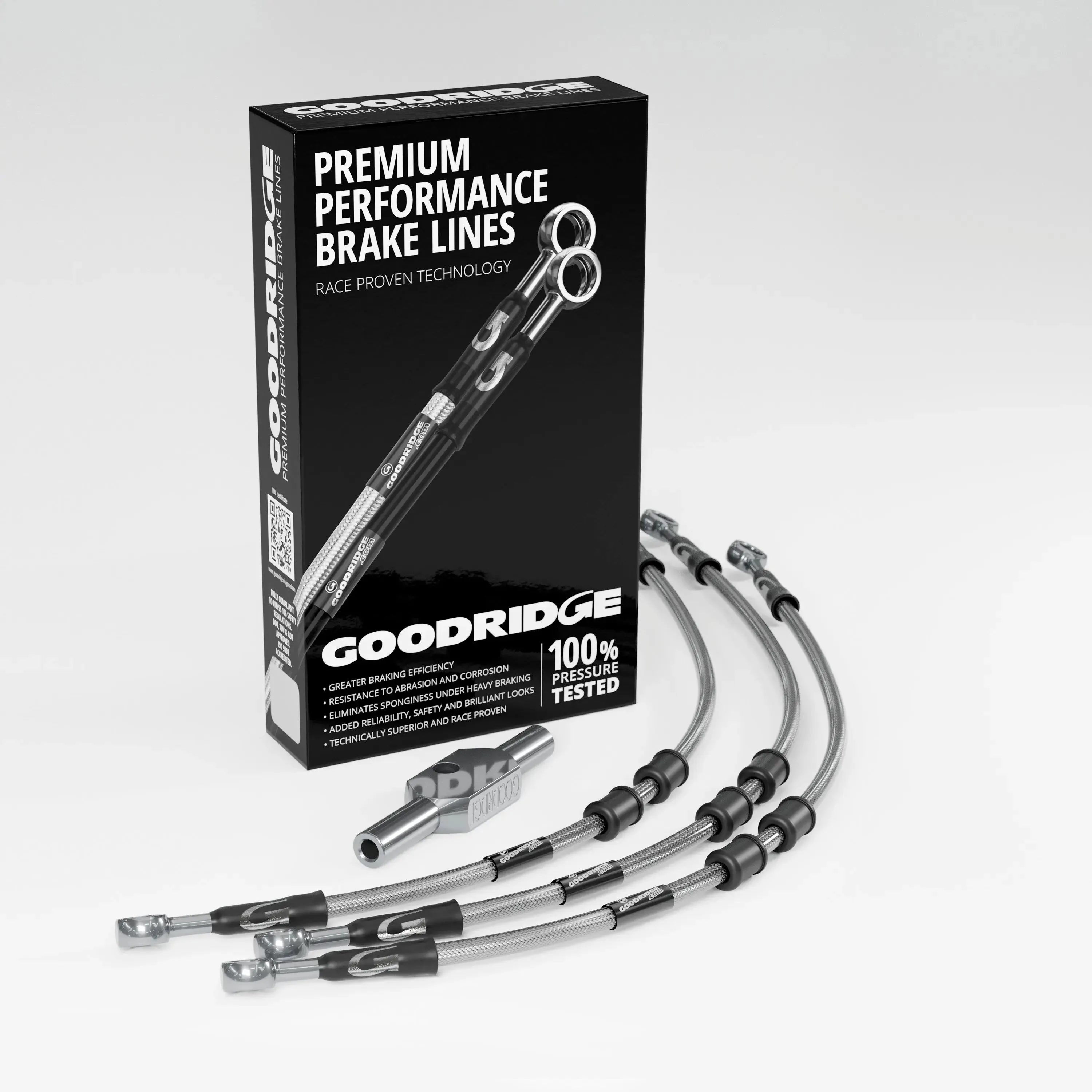 FRONT BRAKE HOSE KIT FOR HARLEY DAVIDSON FLHX STREET GLIDE 06-07