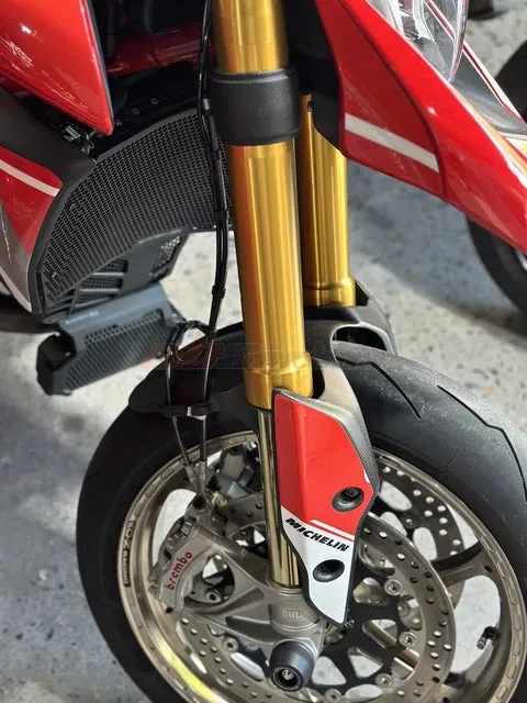 Front  Tire Mudguard Fender Hugger For Ducati Hypermotard 950 2019  Hypemotard 821 2015 2017 Full Carbon Fiber 100%