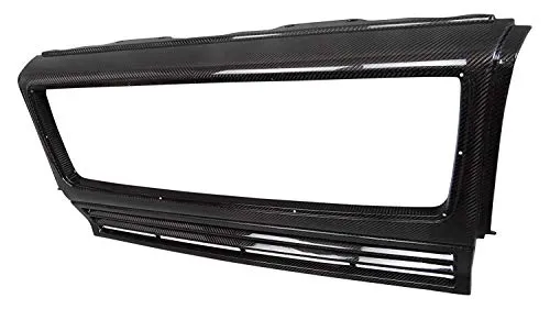 G Wagon Brabus Style - W463 Carbon Fiber Front Grille Frame - Grill Trim - for W463 Mercedes Benz G Class Vehicles