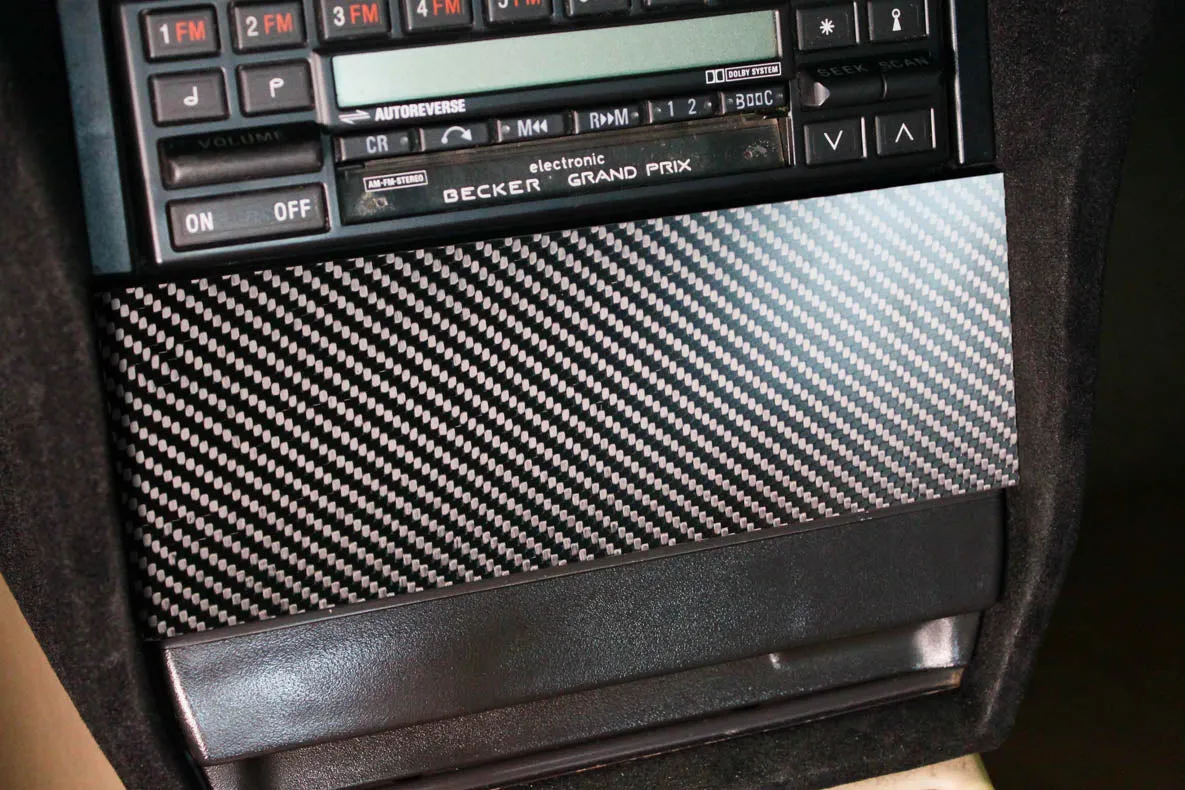 Gauge (blank) - Carbon fiber trim