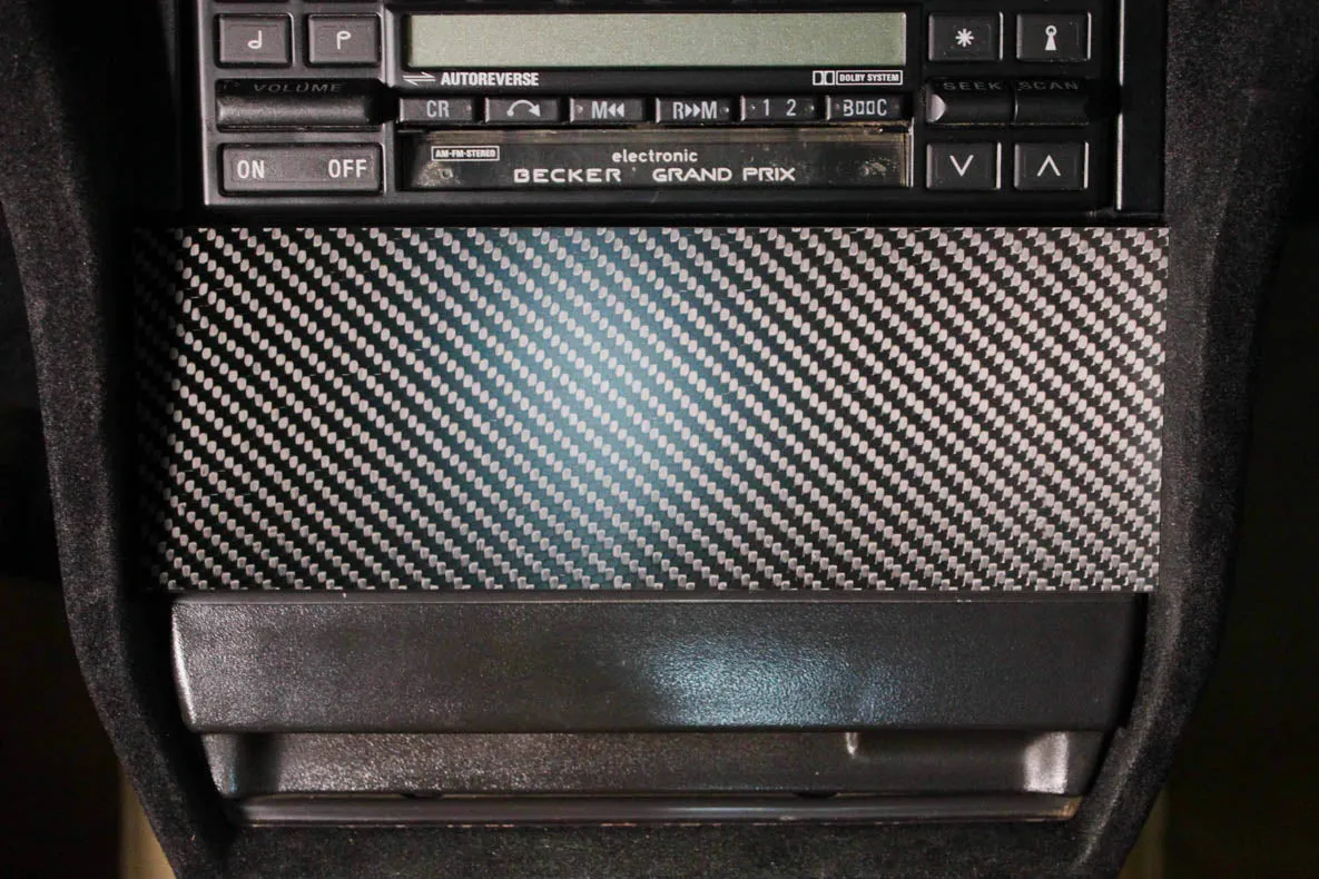 Gauge (blank) - Carbon fiber trim