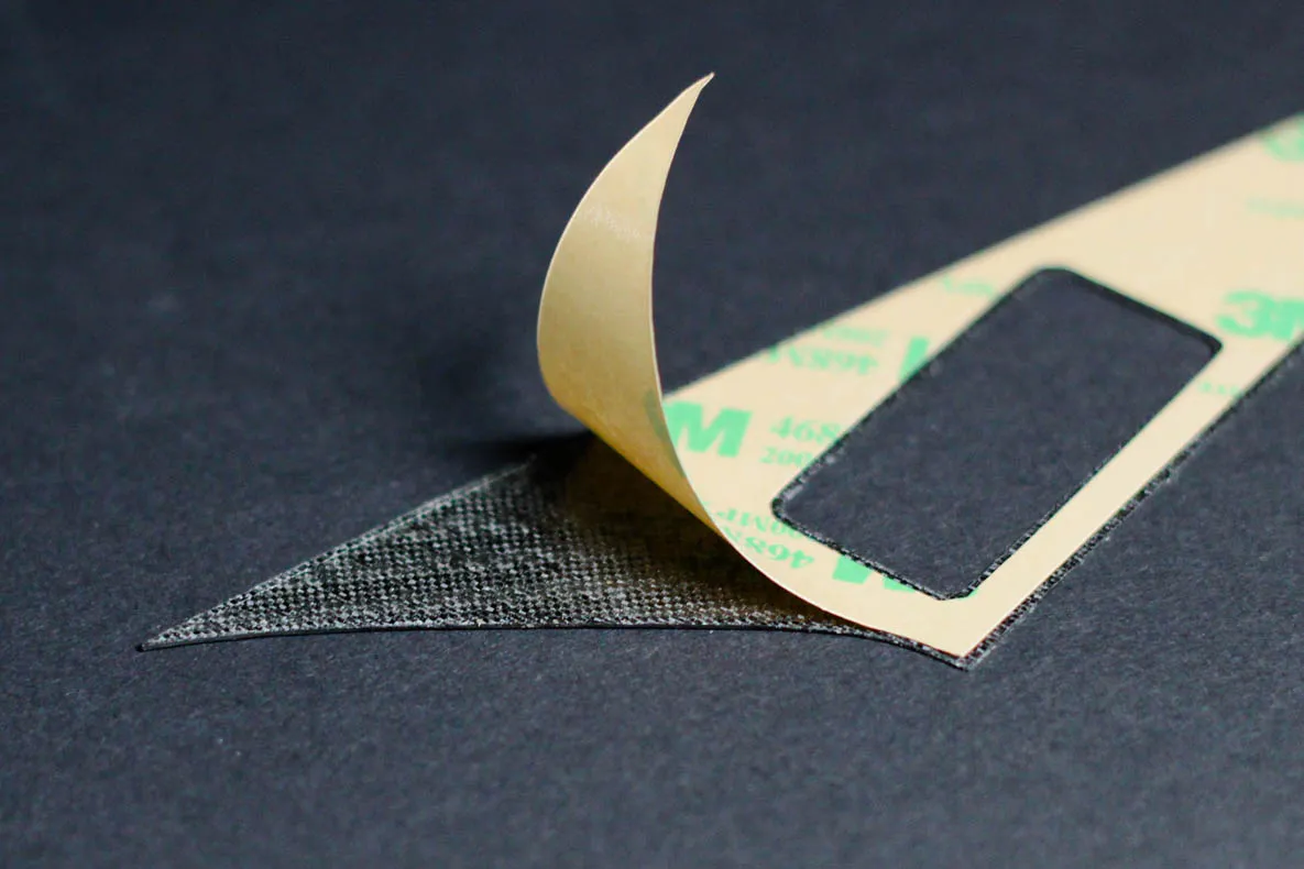 Gauge (blank) - Carbon fiber trim