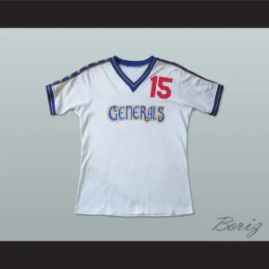 Georgia Generals White Football Soccer Jersey