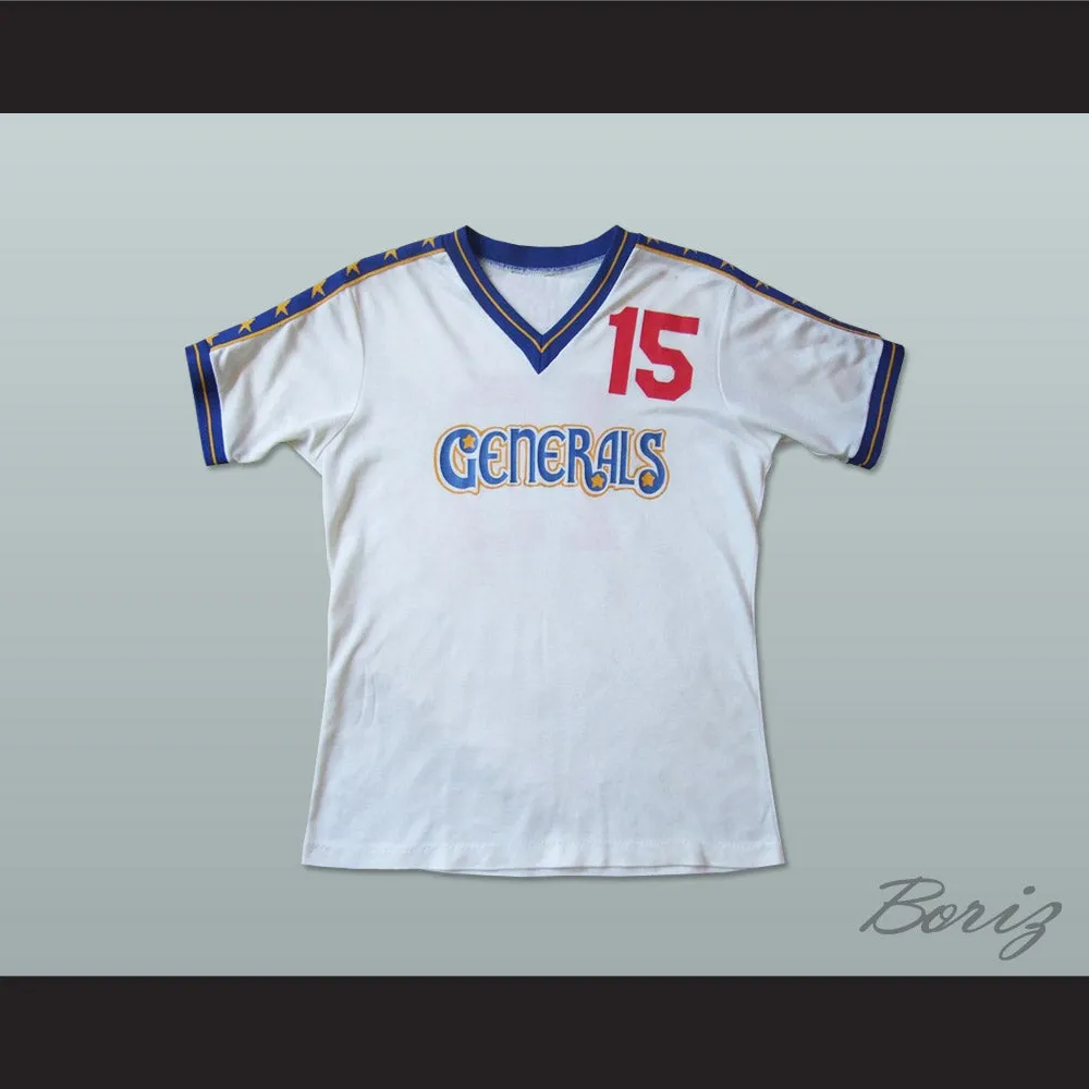 Georgia Generals White Football Soccer Jersey