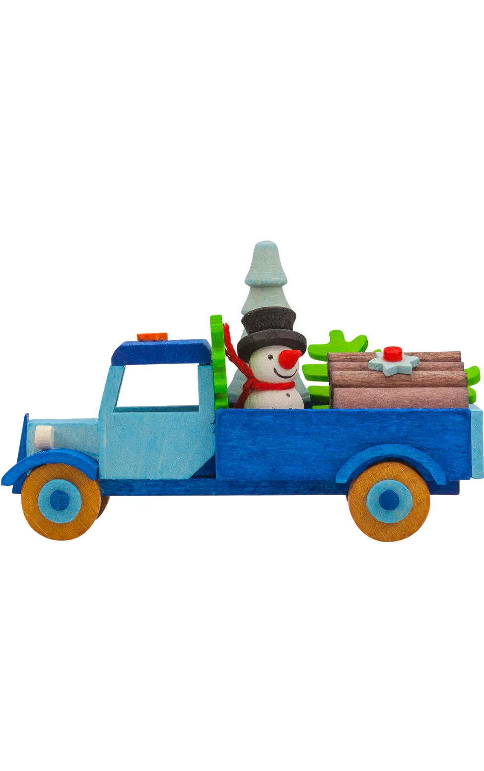 German Christmas Ornament: Christmas Trucks