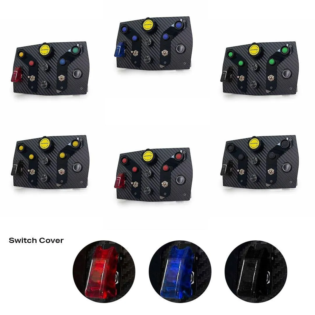 GT4 Carbon Fiber sim racing Button Box