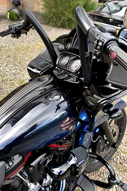 HANDLEBARS - BAGGER RANGE - "WARLOCK" - ROAD GLIDE