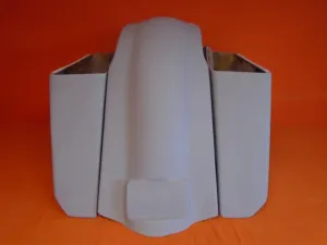 Harley Davidson 5" Extended Saddlebags No Cut Outs  Fender - No lids